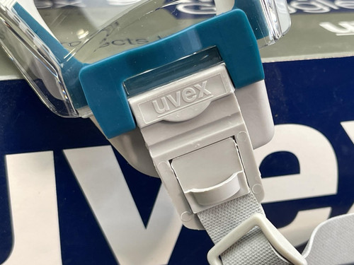 Lot of 4 Uvex High Impact Safety Goggles, S39610C - Teal