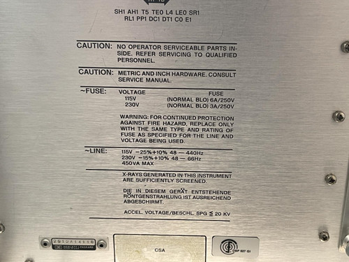 HP / Agilent 3577B Network Analyzer, 5Hz-200MHz