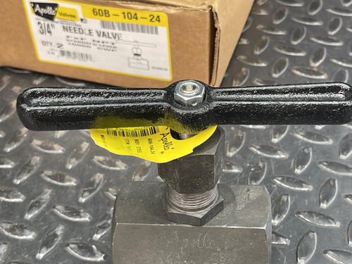 Apollo Valves 60B-104-24 3/4" Needle Valve - Lot of 2