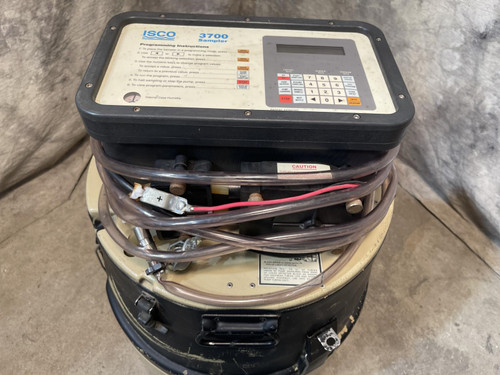 ISCO 3700 Programmable Sequential Automatic Water Sampler 24-Bottle