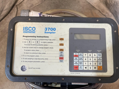 ISCO 3700 Programmable Sequential Automatic Water Sampler 24-Bottle