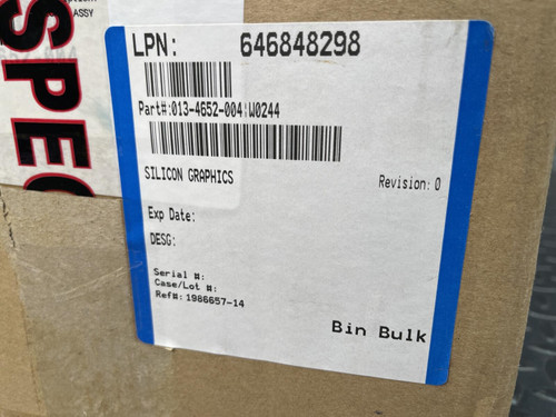 SGI Fan Blower Assembly 013-4652-004 for HPE / Silicon Graphics