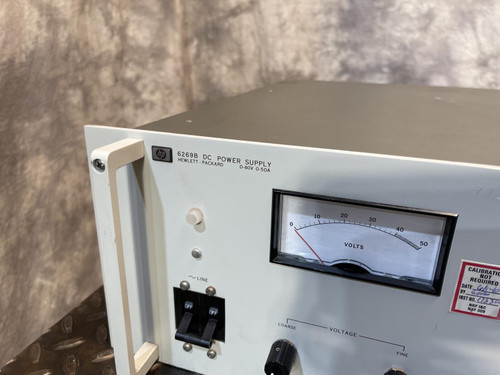 Hewlett Packard, HP, 6269B Adjustable DC Power Supply, 0-40V, 0-50 Amps