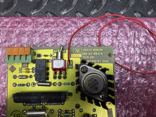 Lot of 2 HP 19232-60010 TCD Detector Board for HP 5890 Chromatograph GC