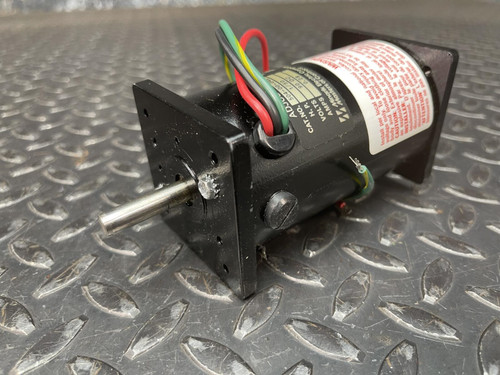 Minarik Electric 504-00-042 Adjustable Speed Motor 1/50 HP, 90 VDC, 1800 RPM