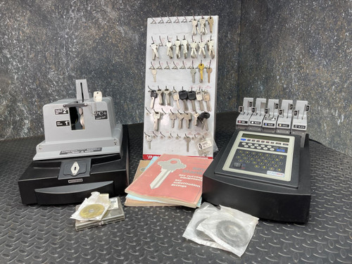 PC+ Flash Computerized Code Cutter & Key Duplicator w/ Tons of Blanks PC+ Flash Edge Cut