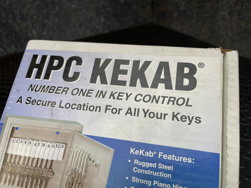 HPC KEKAB-30 Locking Secure Key Box, 30 Key Wall Mount