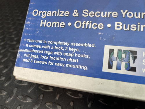 HPC KEKAB-30 Locking Secure Key Box, 30 Key Wall Mount