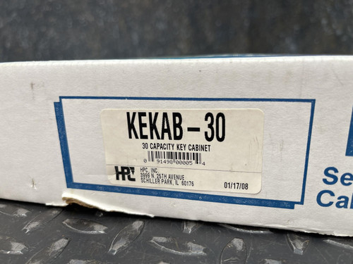 HPC KEKAB-30 Locking Secure Key Box, 30 Key Wall Mount