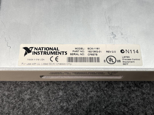 National Instruments SCXI-1161 8-Channel, General-Purpose Switch Module