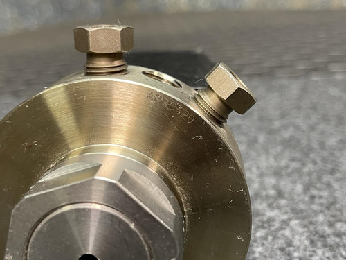 Vici Valco EMTMA-CE Microelectric Valve Actuator w/ 8 Port Pump Head ADX0420