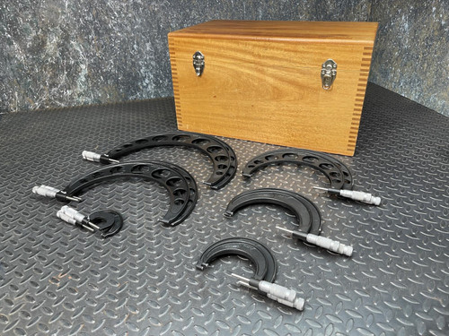 Brown & Sharpe 12 Piece Outside Micrometer Set 0-12" (Metric) Brown & Sharpe Does not apply