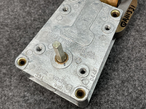 Multi Products Spec. 331 Gearmotor 2 RPM, 440V