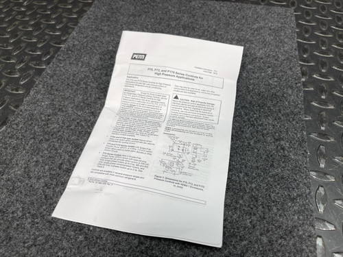 Penn, Johnson Controls, P70AA-400C Head Pressure Fan Cycling w/ Trolotemp FPC