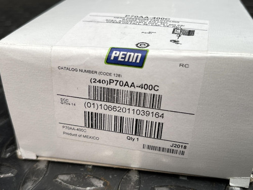 Penn, Johnson Controls, P70AA-400C Head Pressure Fan Cycling w/ Trolotemp FPC