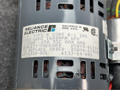 Agilent HP 05890-61310 / 05890-67020, CG Oven Fan Blower Motor for 5890 5890A