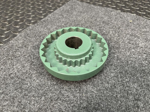 TB Woods 7JES EPDM Split and 7SX1 1/8 1 1/8" Bore Sure Flex Flange Coupling