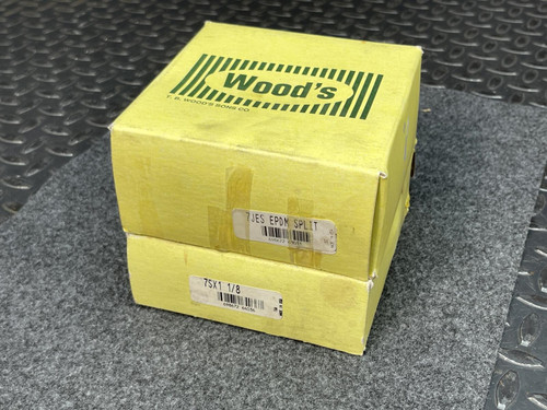 TB Woods 7JES EPDM Split and 7SX1 1/8 1 1/8" Bore Sure Flex Flange Coupling