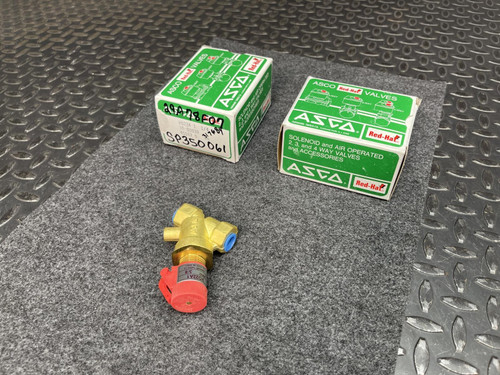 Lot of 2 ASCO V022A1 1/4 Flow Control Valve 1/4" Pipe Asco V022A1