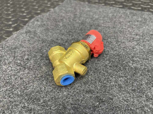 Lot of 2 ASCO V022A1 1/4 Flow Control Valve 1/4" Pipe