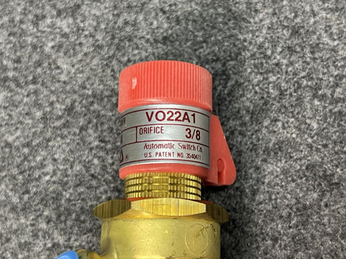 Lot of 2 ASCO V022A1 1/4 Flow Control Valve 1/4" Pipe