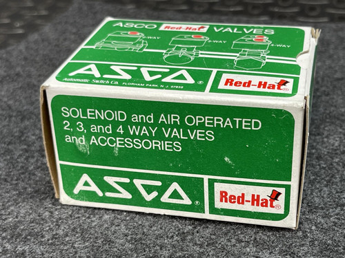 Lot of 2 ASCO V022A1 1/4 Flow Control Valve 1/4" Pipe