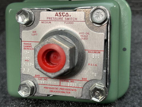 Asco PB11A Tripoint Pressure Switch