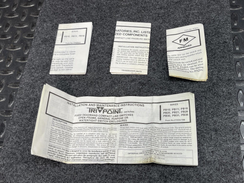 Asco PB11A Tripoint Pressure Switch