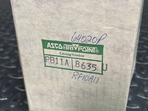 Asco PB11A Tripoint Pressure Switch