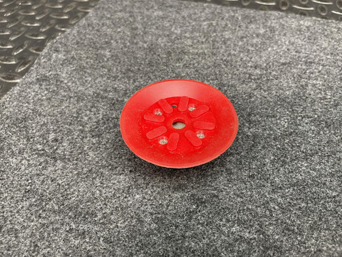 Lot of 2, Piab Red Flat Vacuum Cup 75 mm F75.20.07UD, 0128150