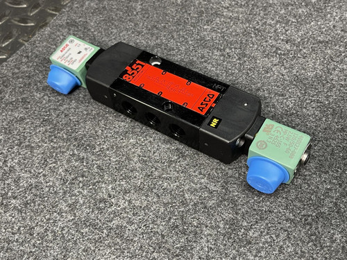 Asco SC8551A018MS Spool 30-150psi 120V/50-60 1/4" Solenoid Valve 5-Port