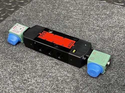 Asco SC8551A018MS Spool 30-150psi 120V/50-60 1/4" Solenoid Valve 5-Port