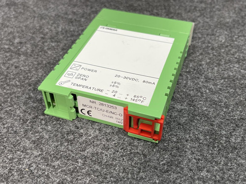 Omega 2813253 TC Converter MCR-TC/U-E/NC-O, DIN Mount