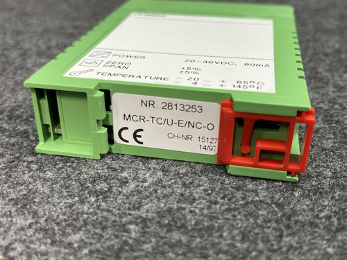 Omega 2813253 TC Converter MCR-TC/U-E/NC-O, DIN Mount