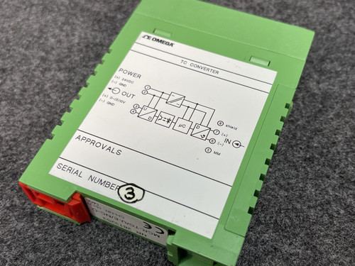 Omega 2813253 TC Converter MCR-TC/U-E/NC-O, DIN Mount