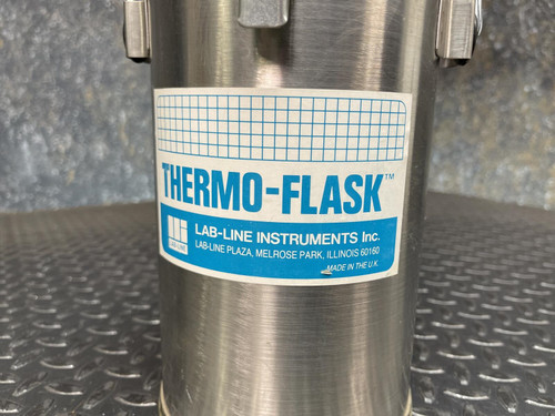 Lab-Line Instruments Inc. Thermo Flask, 10" Tall, Dewar Flask