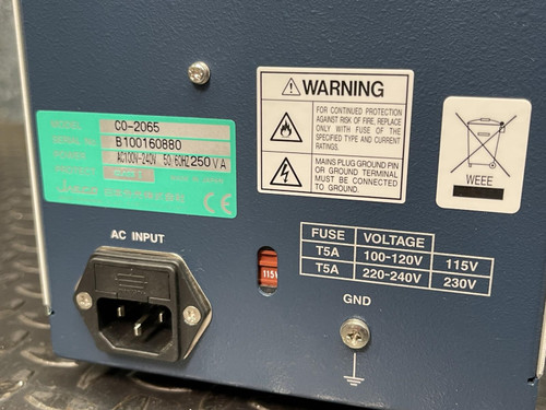 Jasco CO-2065 Intelligent Column Oven