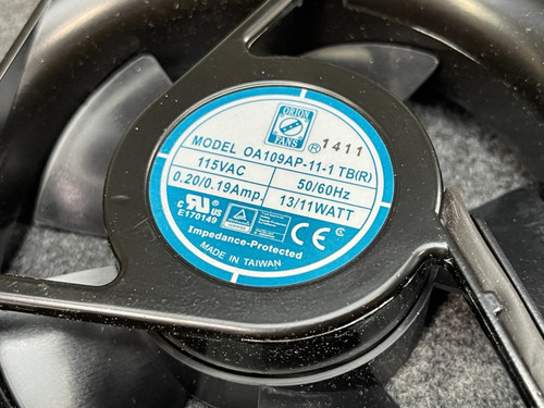 Orion Fans, Knight Electronics OA109AP-11-1TBR Cooling Fan, Unused