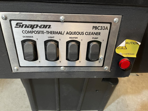 Snap-On PBC33A Composite-Thermal / Aqueous Cleaner, Parts Cleaner