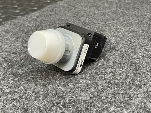 Allen Bradley 800T-QH2W Pilot Light 30mm 12-130V AC/DC LED White