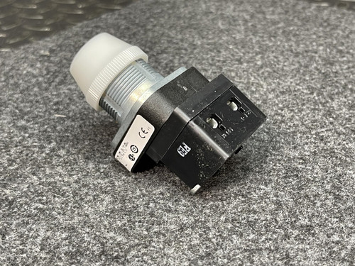 Allen Bradley 800T-QH2W Pilot Light 30mm 12-130V AC/DC LED White