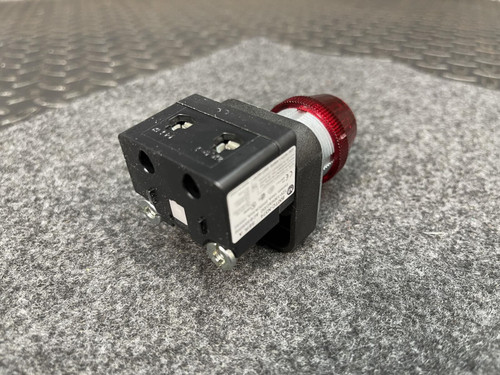 Allen Bradley 800T-QH2R Pilot Light 30mm 12-130V AC/DC LED RED