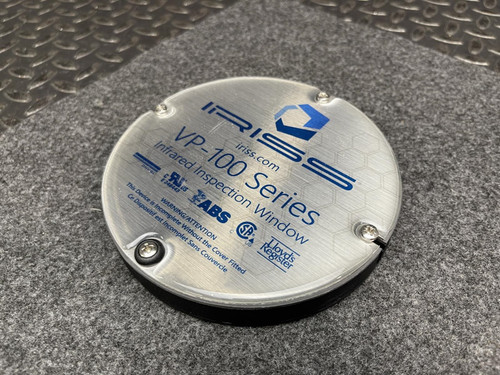 IRISS VPT-100 Infrared IR Inspection Window 4" / 100mm Round