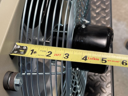 TPI P3PUH15CA1 15KW 480V 3P UH Series Unit Heater Ceiling