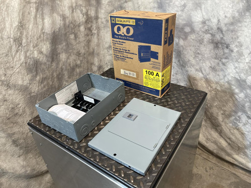 Square D QO Indoor Circuit Breaker Load Center QO612L100DS - Unused Square D