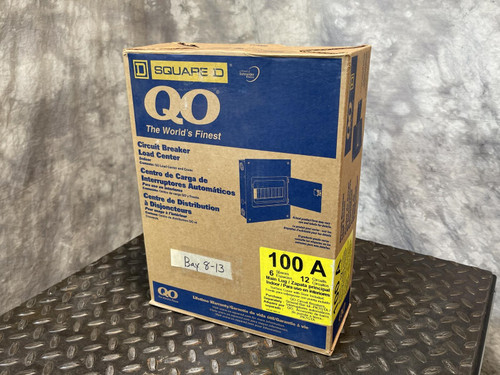 Square D QO Indoor Circuit Breaker Load Center QO612L100DS - Unused
