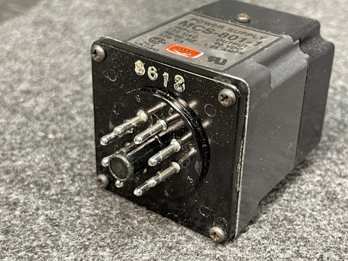 Warner Electric MCS-801-1 Power Supply 115VAC 90VDC w/ Socket
