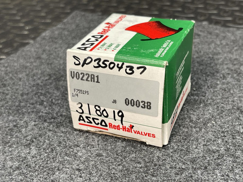 ASCO V022A1 1/4 Flow Control Valve 1/4" Pipe