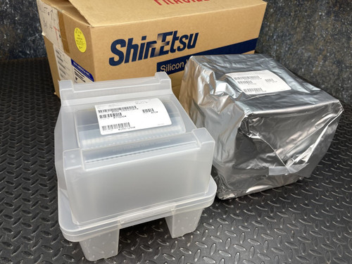 44 SEH 200mm P/Boron Silicon Wafer CZ Polished in 2 Cassettes SEH America