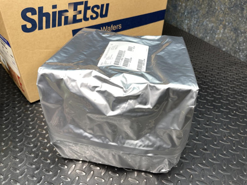 44 SEH 200mm P/Boron Silicon Wafer CZ Polished in 2 Cassettes